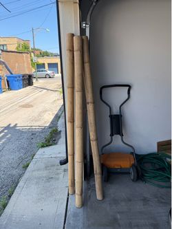 Crate & Barrel bamboo poles