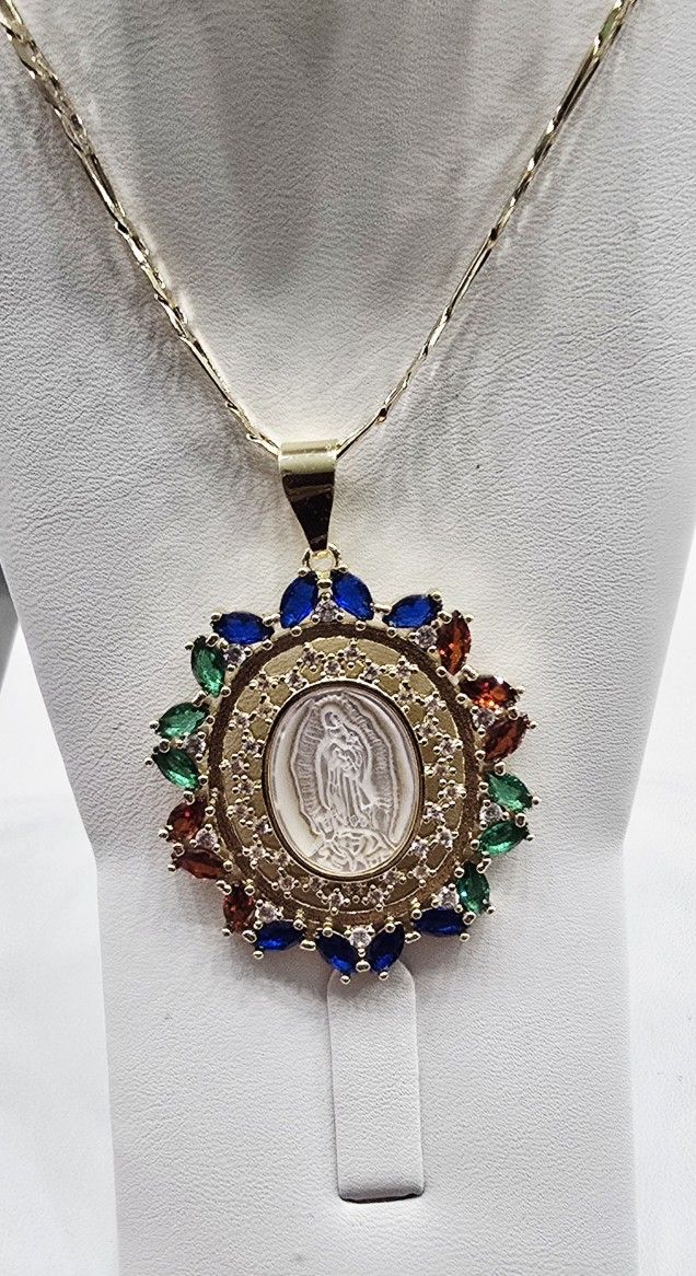 Virgin Mary Necklace