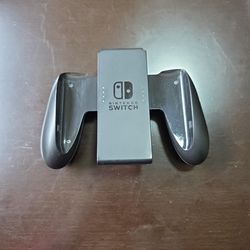 Nintendo Joy-Con Comfort Grip Controller Attachment - Black Ergonomic Plastic