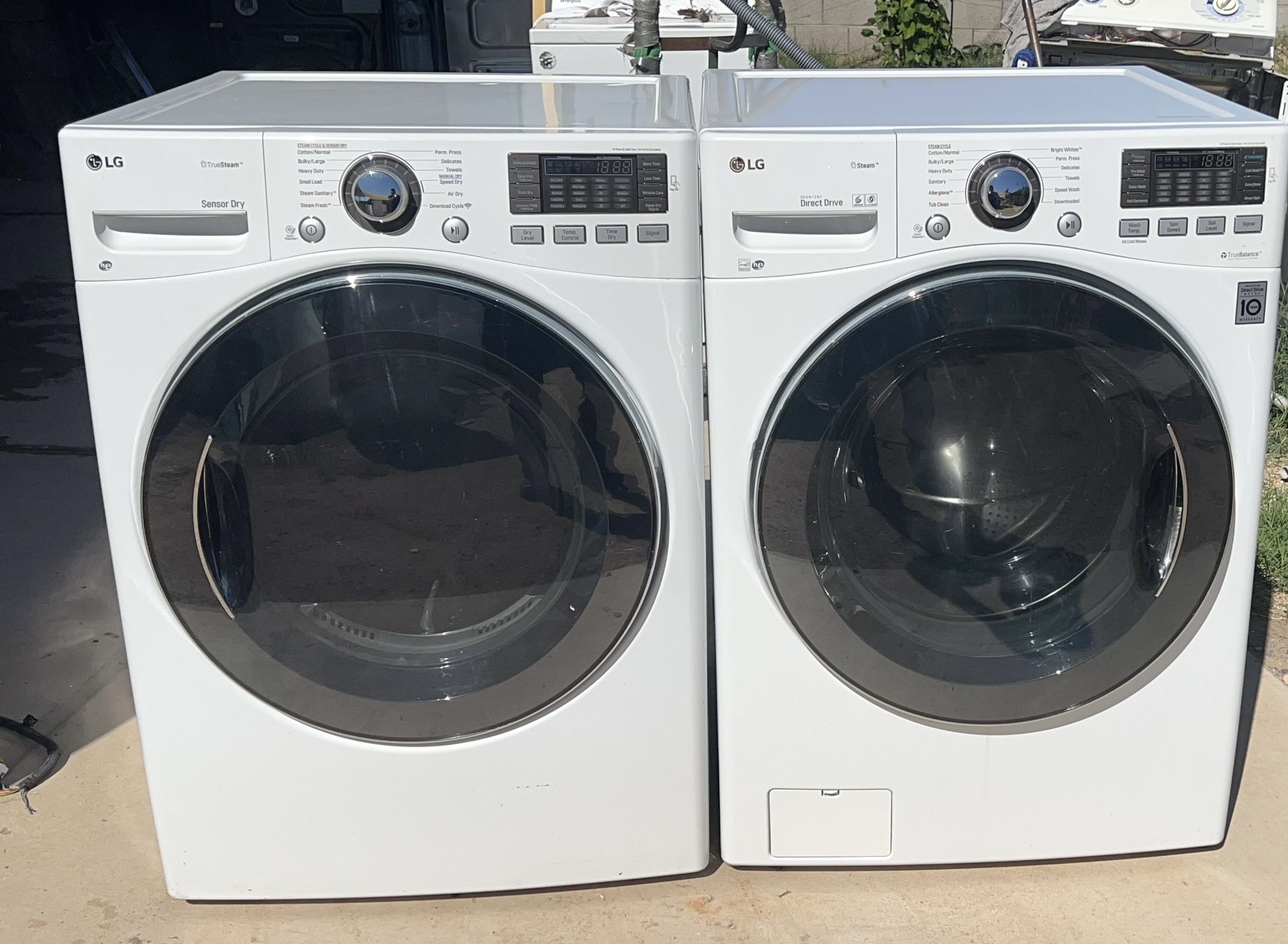 Washer And GAS Dryer