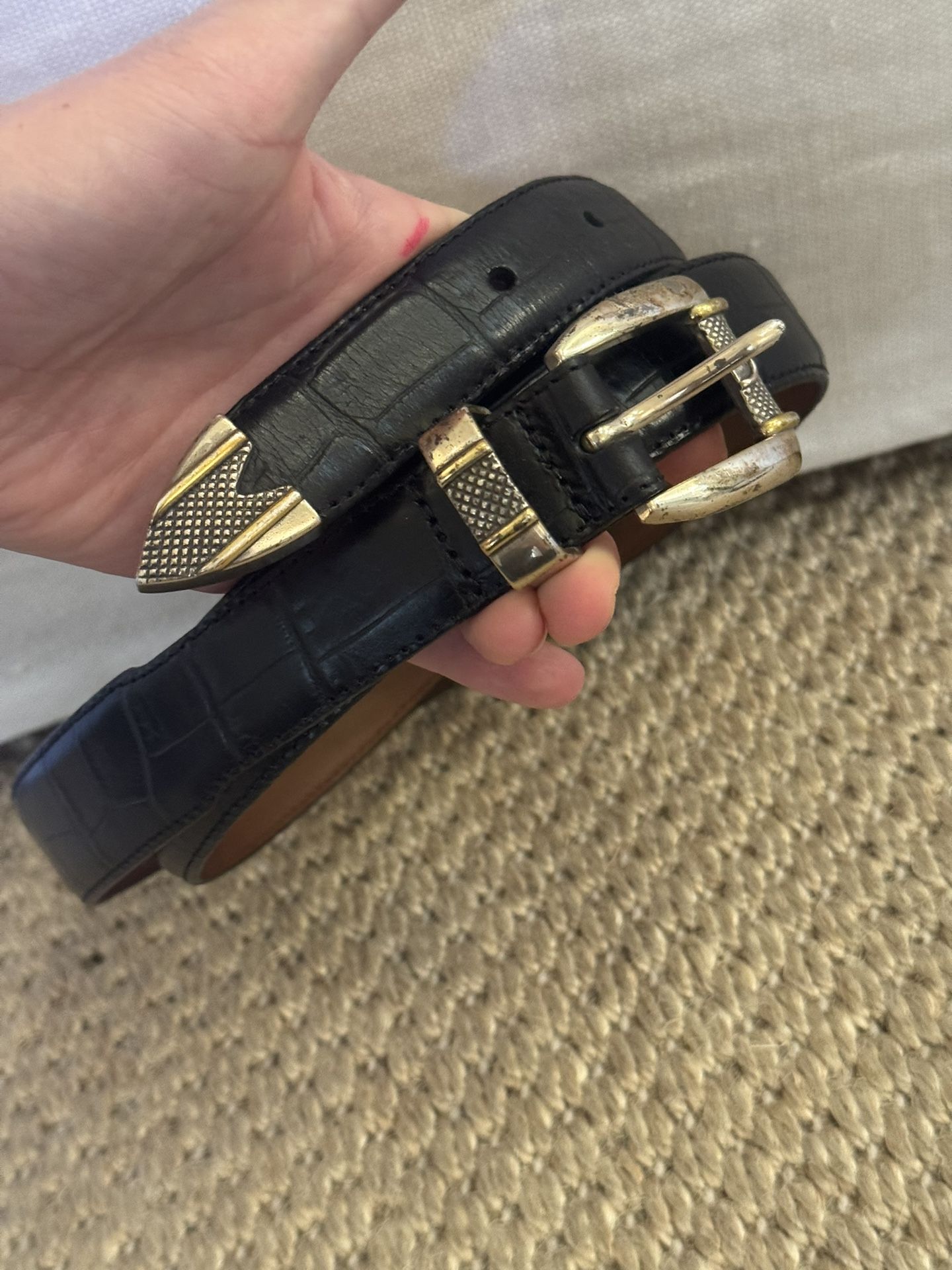 Black and Gold Structured Leather Bags with Elegant Design