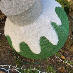 One Large Lighted Christmas Ornament Outdoor Decor 