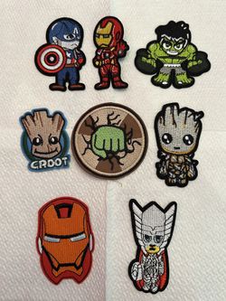 Marvel SuperHero Patches