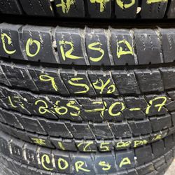 PAR DE CORZA LT 265/70/17 