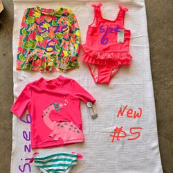 Girls Swimsuits New & Used 
