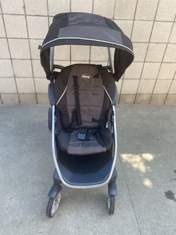 Chicco BravoFor2 Standing/Sitting Stroller - Iron, Black/Grey