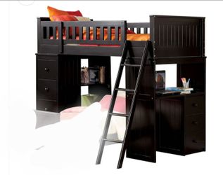 ACME Willoughby Loft Bed Espresso