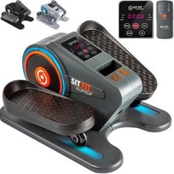 New, SITFIT, Sit Down and Cycle! Powered Foot Pedal Exerciser, Under Desk Elliptical Exercise bike