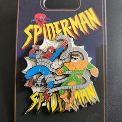 Disney Parks Marvel Spider-Man Vs Dr. Octopus Exclusive Limited Edition Enamel Pin