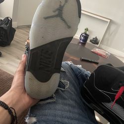 jordan 5 black metallic 