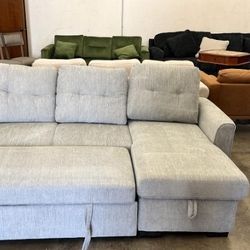 Pull Out Bed Sectional Financing Available Same Day Delivery 