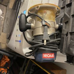 RYOBI #R163 8.5A 25,000 RPM 1/4" ROUTER W/ LIGHTS PRE-OWNED & TESTED