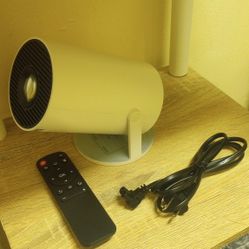 4k Proyector Smart+bluetooth speakers And white blanket is for projectors
