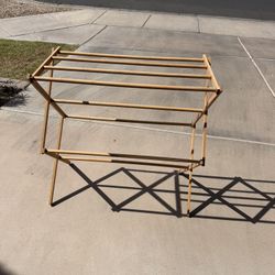 Wood Dowel Drying Rack