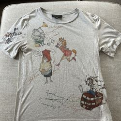 Limited Edition Burberry Doodle Shirt Size Small 