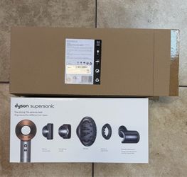 Dyson hair dryer, new