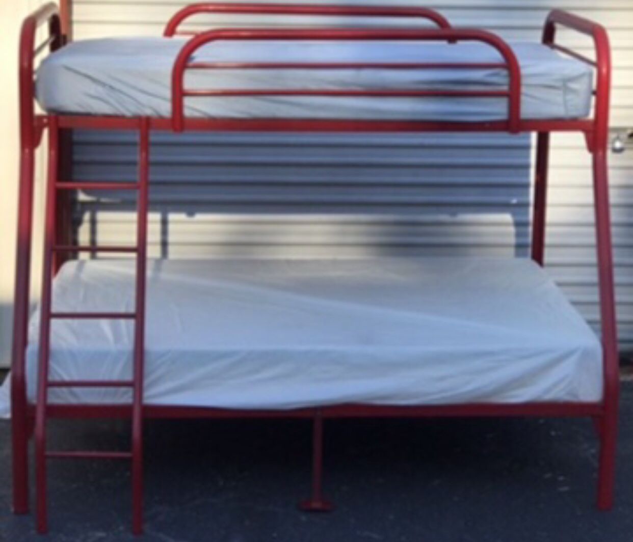 Twin/Full Bunk Bed with Mattresses
