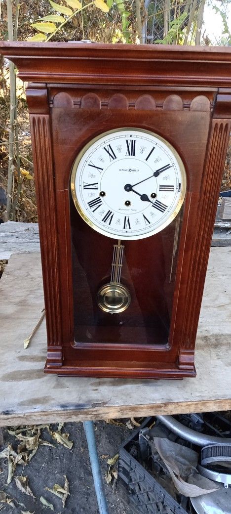 Wall Clock Wind Up Chime