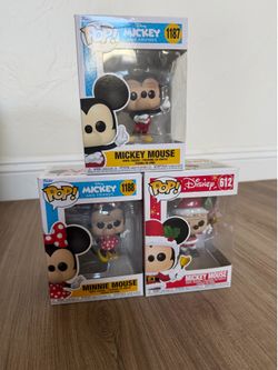 Mickey and Minnie Funko Pop