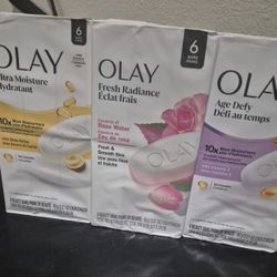 Olay Bar Soap 6pk $6 