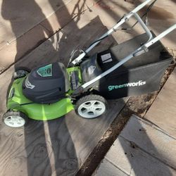 Green Works Lawn Mower