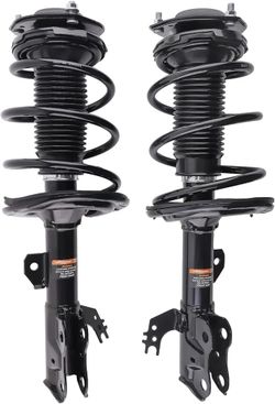 Front Strut for Toyota Camry 2012-2017 SE 2.5L, 1333375L 1333375R Complete Shock Absorbers Struts with Coil Spring Assembly 2Pcs
