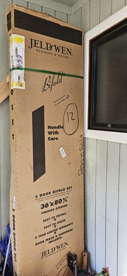 Jeld Wen 6 Panel Bifold Closet Door (36×80)