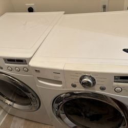 LG TROMM Washer & Dryer 
