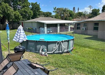 Above ground pool