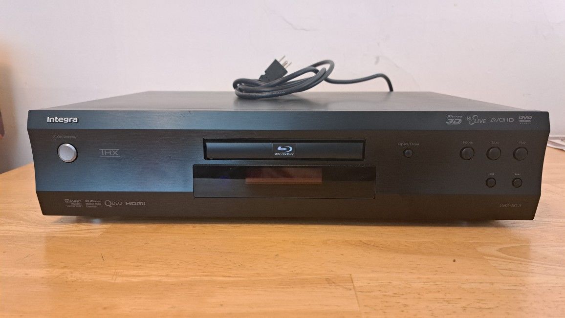 Onkyo-Integra DVD 3D Blu RAY Player With THX