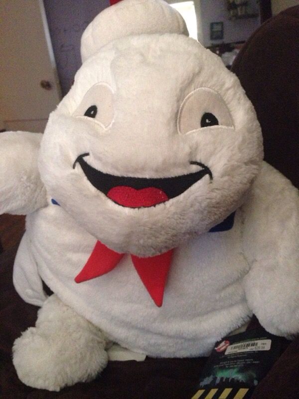 Stay puft marshmallow man pillow ghostbusters