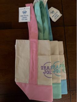 Trader Joe’s Pastel Mini Totes