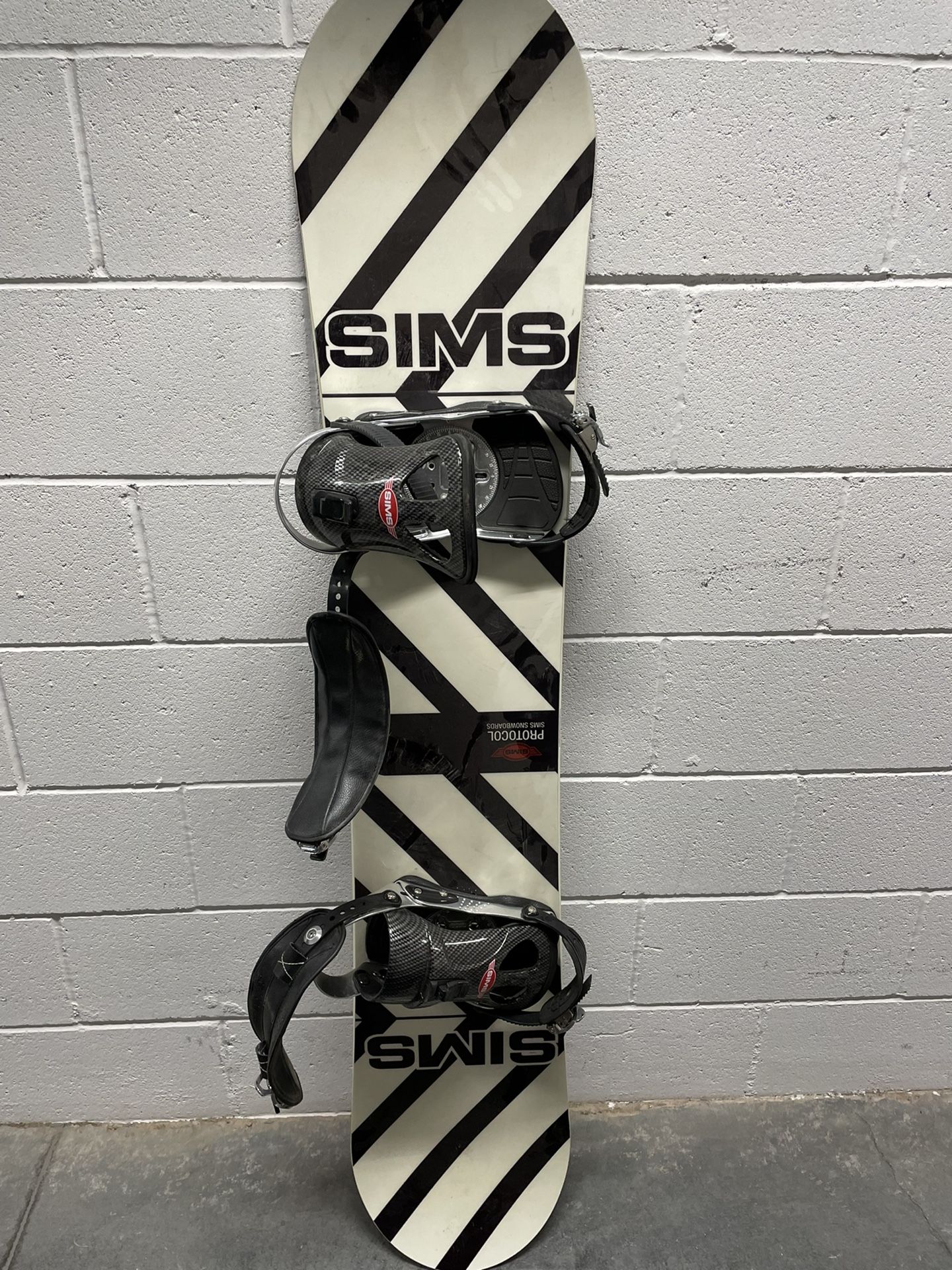 SIMS Protocol Snowboard And Bindings
