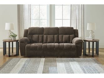 Frohn Chocolate Reclining Sofa