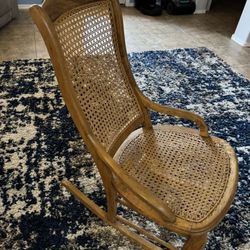 Cane rocking chair    