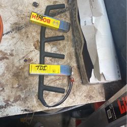 Volkswagen TDI glow plug harness with glow plugs