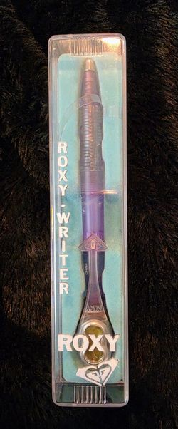 Vintage NIB Roxy Digital Clock Pen*REQUIRES BATTERIES