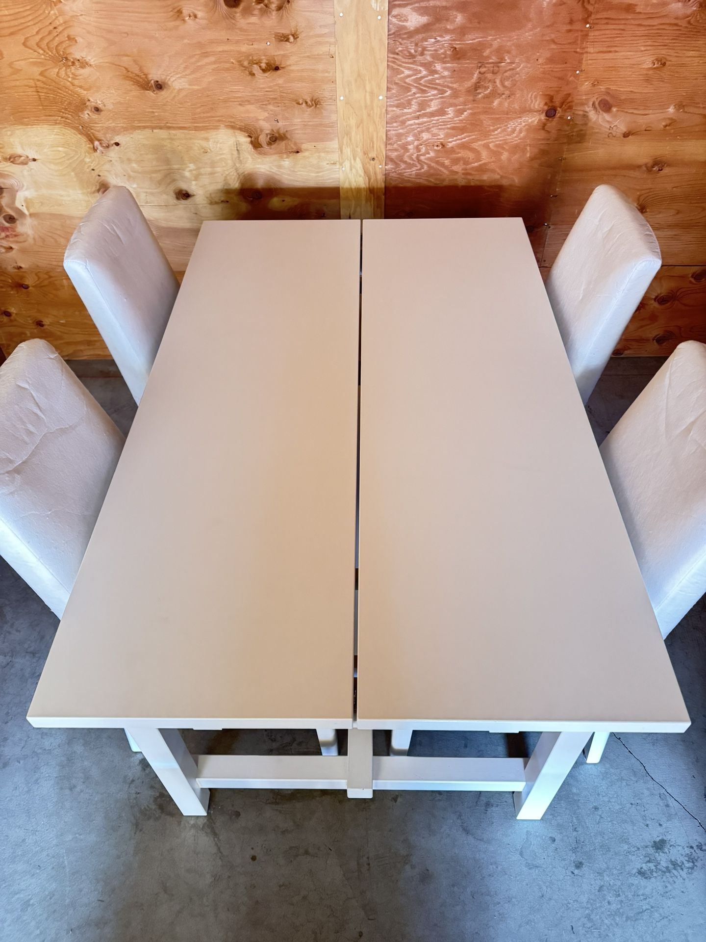 IKEA - Nordviken Table & Bergmund Chairs (x4)