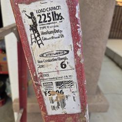 Werner 6' FIBERGLASS LADDER