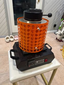 Electric melting furnace with jewelry roll mill