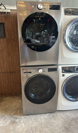 LG Front Load Washer & Dryer Set – Stackable, Stainless