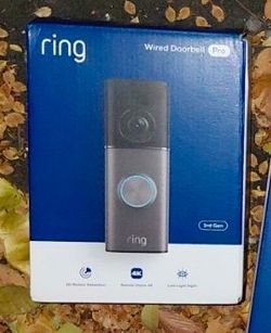 Ring Wired Doorbell Pro 3rd Gen