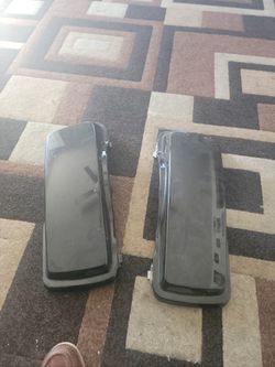 Harley Davidson  HD  Hard Bags Saddlebag  Cover Off A 2005 Roadking 