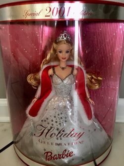 2001 Holiday Collection Barbie NIB