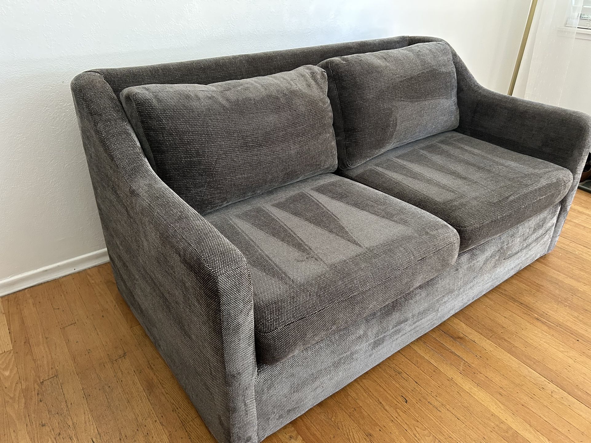 Crate & Barrel Notch 69" Apartment Sofa