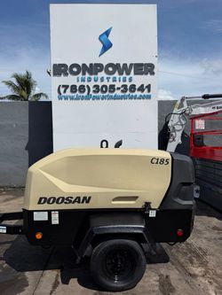 2023 Doosan 185CFM Doosan Air Compressor