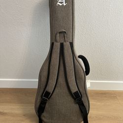 Acoustic Guitar Case (New) W/ Thick Padding