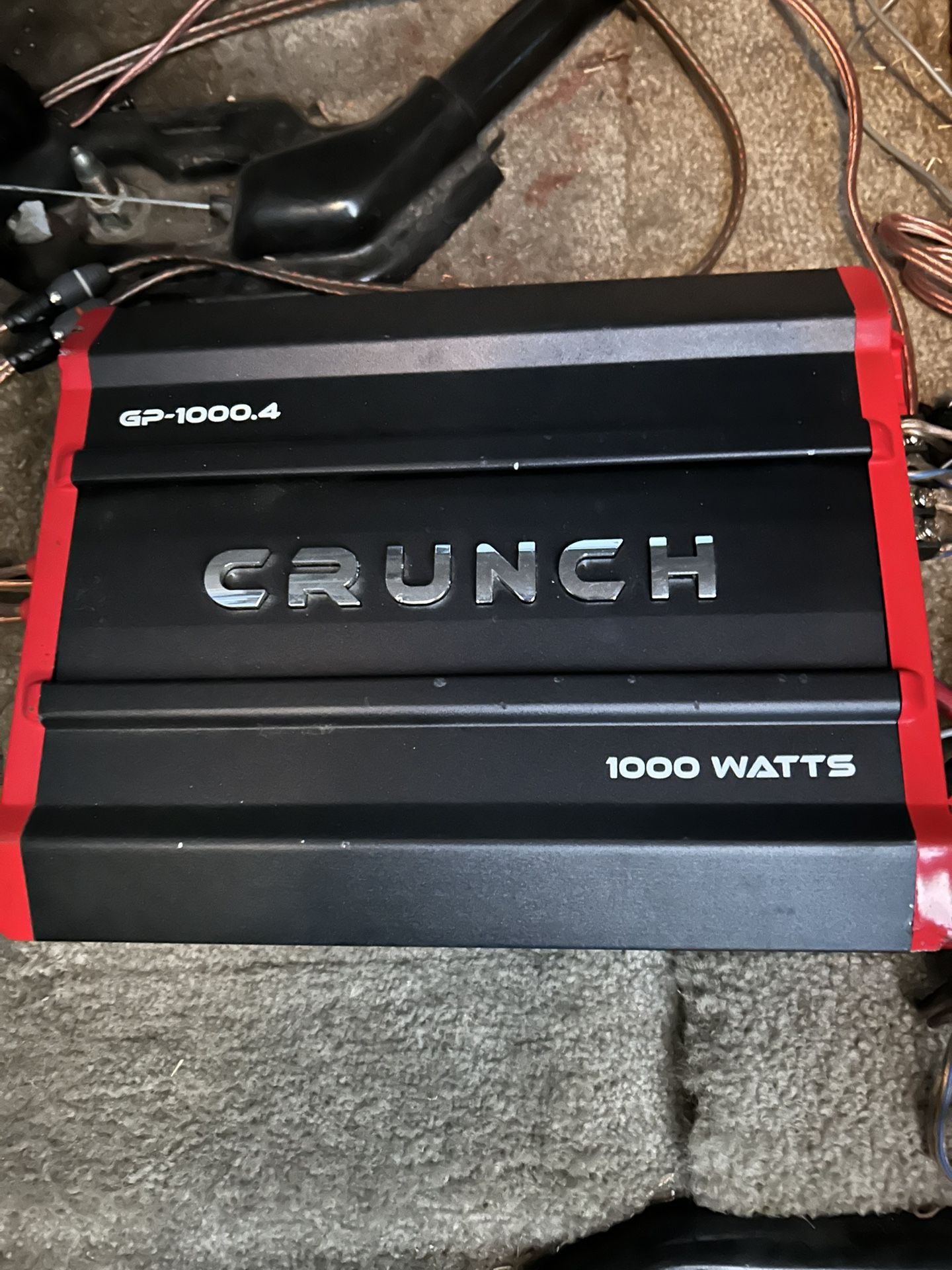 Crunch 1000watt 4 Channel Amp