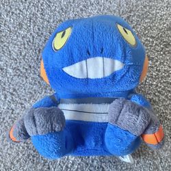 Croagunk Pokémon Banpresto 2007 Stuffed Toy Doll Japan