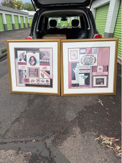 Vintage artwork / set of 2
